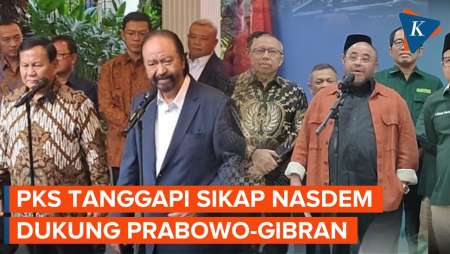Soal Nasdem Dukung Prabowo-Gibran, PKS: Pak Surya Senior Kita, Main Politiknya Cantik