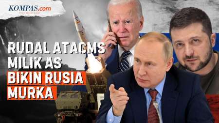 Biden Izinkan Ukraina Pakai Rudal ATACMS, Rusia 