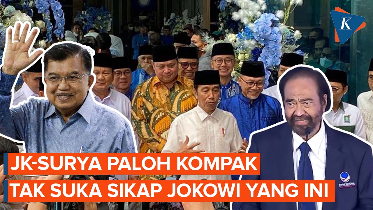 JK-Surya Paloh Tak Suka Sikap Jokowi 