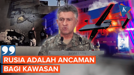 Dua Warga Jadi Korban Drone, Militer Romania: Rusia Ancaman Kawasan