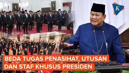 Penasihat, Utusan & Staf Khusus Prabowo, Apa Bedanya? Ini Penjelasannya...