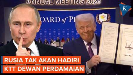 Rusia Pastikan Tak Akan Hadiri KTT Dewan Perdamaian Bentukan Trump