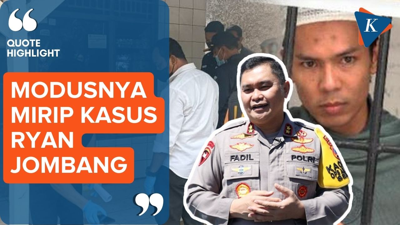 Aksi Pembunuh Berantai Bekasi-Cianjur Mirip dengan Kasus Ryan Jombang?