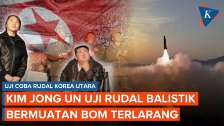 Korea Utara Uji 5 Rudal Balistik Baru, Ada Bom Tandan di Dalamnya?