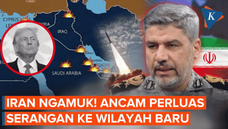 Angkatan Darat Iran Siap Perluas Wilayah Serangan Usai Digempur AS!
