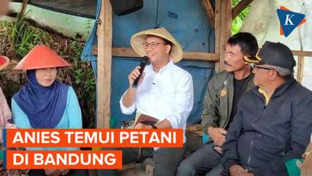Temui Petani di Bandung, Anies Janjikan Harga Jual Pangan Lebih Baik