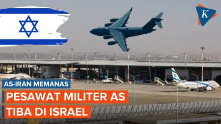 Pesawat Militer AS Tiba Di Israel Di Tengah Ketegangan Dengan Iran
