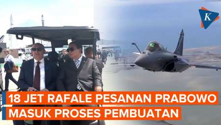 18 dari 42 Jet Rafale Pesanan Indonesia Masuk Tahap Pembuatan