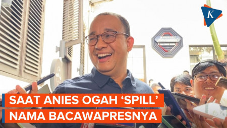 Saat Anies Enggan Berikan Bocoran Sosok Bacawapresnya