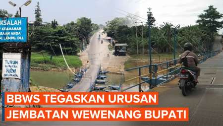 Bagaimana Nasib Penyeberang jika Jembatan Haji Endang Dibongkar BBWS?