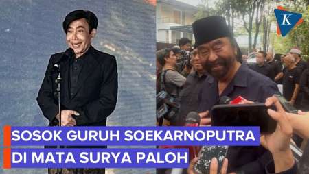 Surya Paloh Kenang Guruh Soekarno, Konsultasi Mau Jadi Ketua Partai