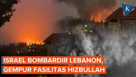 Jet Tempur Israel Serang Hizbullah Di Lebanon, Mobil Berjalan Disasar Rudal