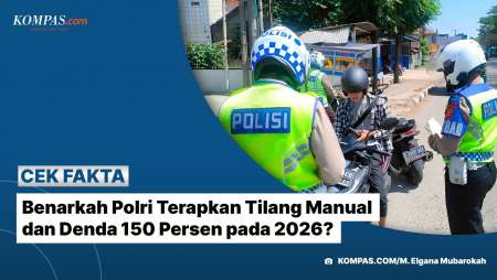Benarkah Polri Terapkan Tilang Manual Dan Denda 150 Persen Pada 2026?