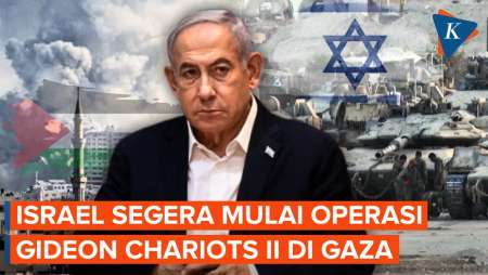Israel Siap Mulai Fase 2 Operasi Gideon Chariots di Gaza