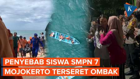 Kronologi dan Penyebab Siswa SMPN 7 Mojokerto Terseret Ombak di Pantai Drini Gunungkidul