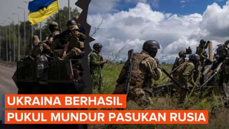 Serangan Balik Ukraina Alami Kemajuan