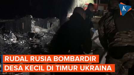 Serangan Rusia Tewaskan 51 Orang Warga Desa di Timur Ukraina