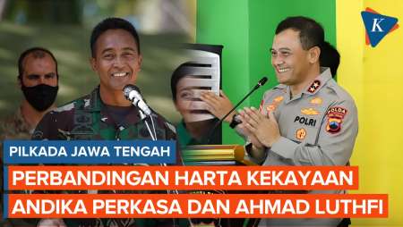 Perang Bintang Pilkada Jateng, Segini Harta Andika Perkasa dan Ahmad Luthfi