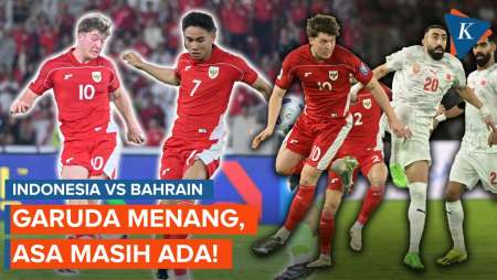 Hasil Akhir Timnas Indonesia Vs Bahrain 1-0, Gol Ole Romeny Jadi Penentu