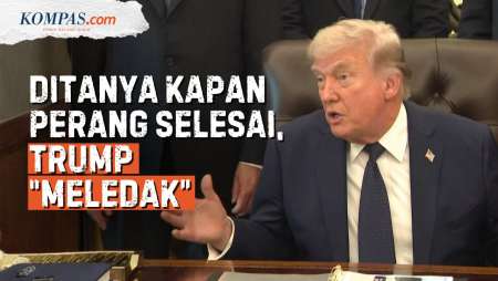 Trump "Meledak" Saat Ditanya Kapan Perang Iran Vs AS Berakhir, Melenceng Dari Janji 4 Minggu Selesai