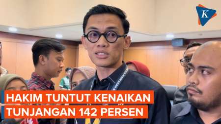 Hakim Se-Indonesia Tuntut Kenaikan Tunjangan 142 Persen