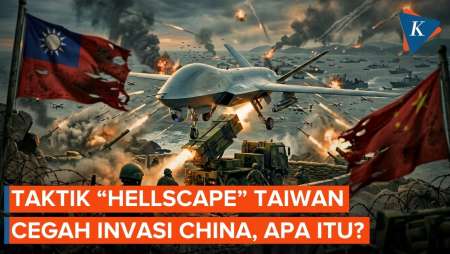 Hentikan Invasi China, Ini Taktik "Skenario Neraka" Taiwan!