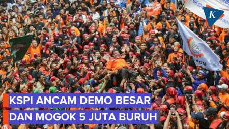 Tolak UMP 4,3 Persen, Buruh Siapkan Demo Besar-besaran