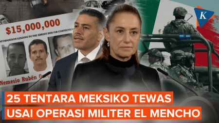 Loyalis Balas Dendam Kematian El Mencho, 25 Tentara Tewas!