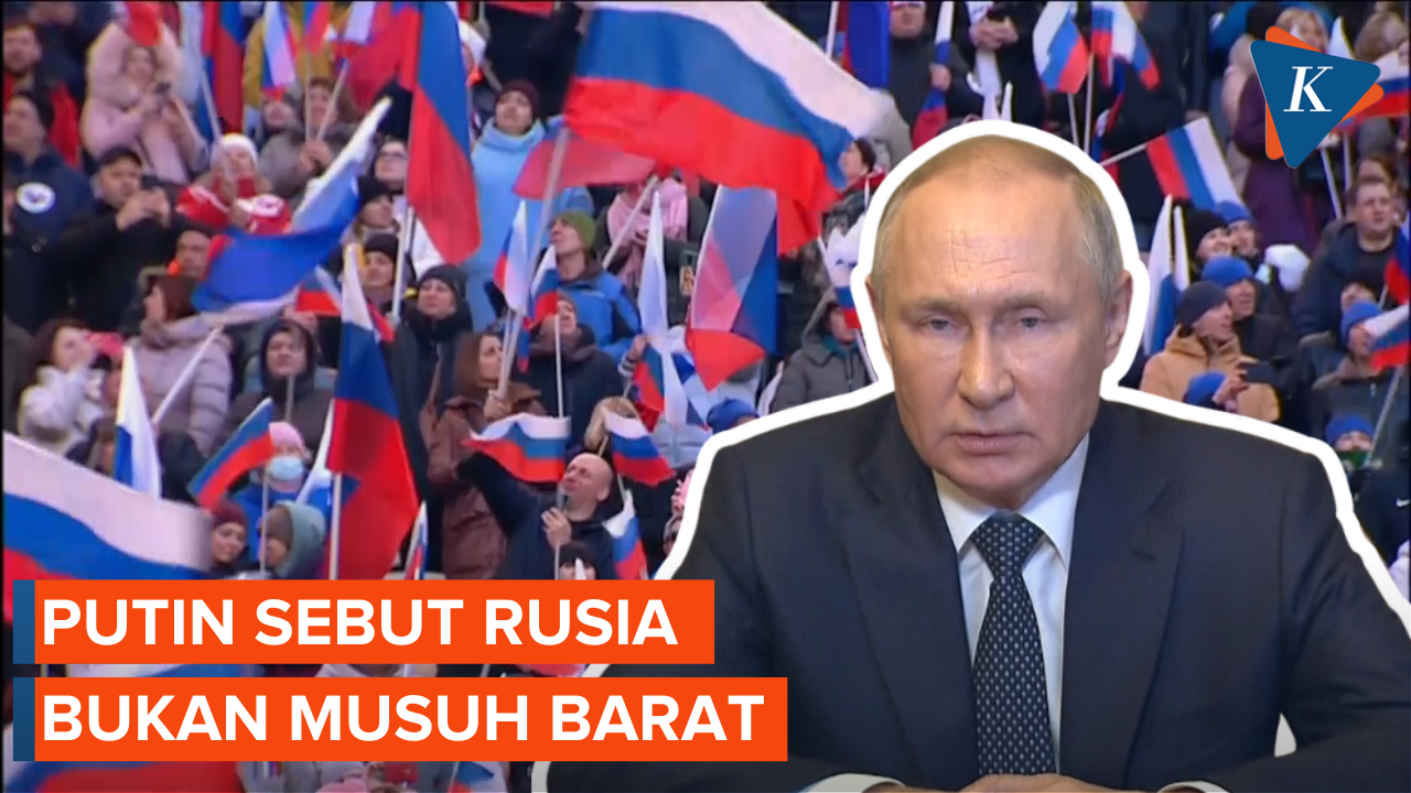 Putin Sebut Barat Bukanlah Musuh bagi Rusia