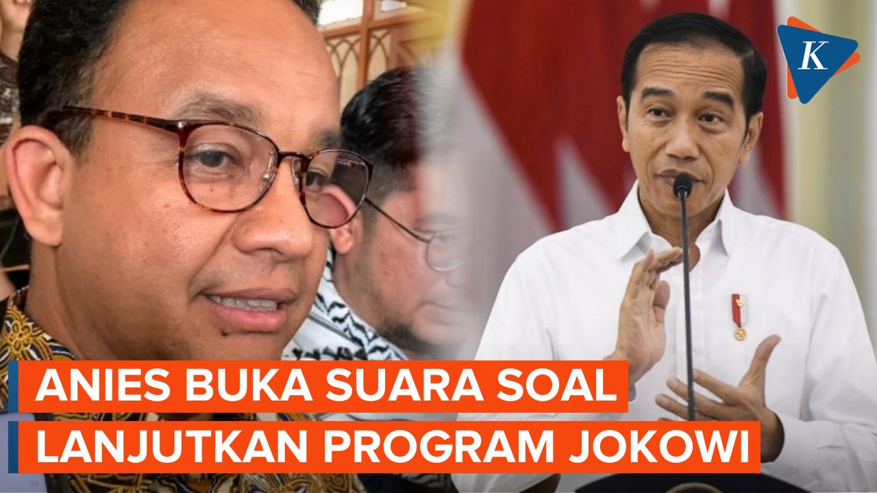Respons Anies Soal Peluang Lanjutkan Program Jokowi Jika Terpilih Jadi Presiden