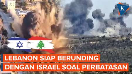 Lebanon Siap Bahas Stabilitas Perbatasan Jangka Panjang dengan Israel