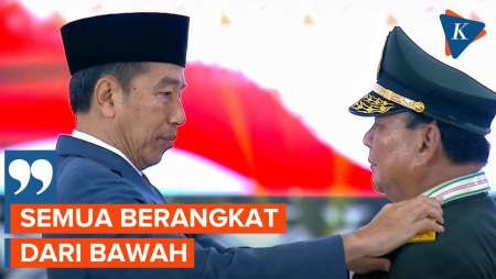 Jokowi Beri Bintang 4 ke Prabowo atas Usulan Panglima TNI