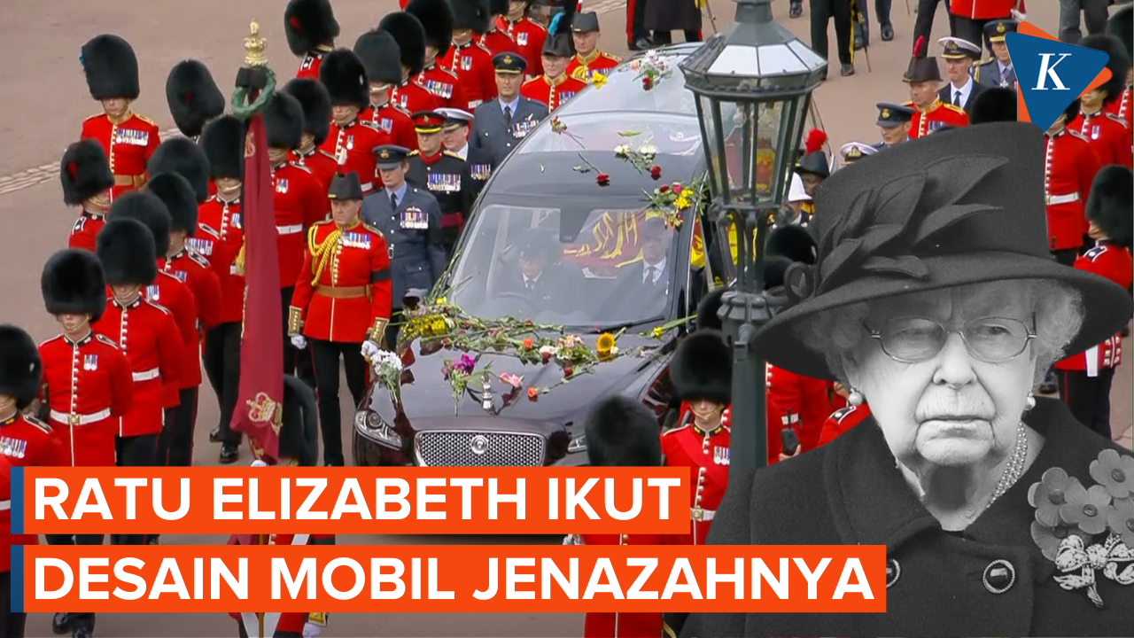 Ratu Elizabeth Ikut Turun Gunung Desain Mobil Jenazahnya