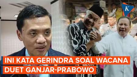 Respons Gerindra Saat Prabowo Diwacanakan Duet Dengan Ganjar