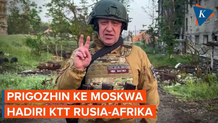 Usai Bikin Ulah di Moskwa, Bos Wagner 'Kegep' Hadir di KTT Rusia-Afrika