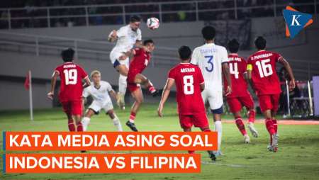 Media Asing Soroti Laga Indonesia Vs Filipina di Piala AFF 2024