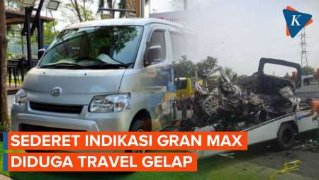 Sederet Indikasi Gran Max yang Kecelakaan di Tol Cikampek adalah Travel Gelap