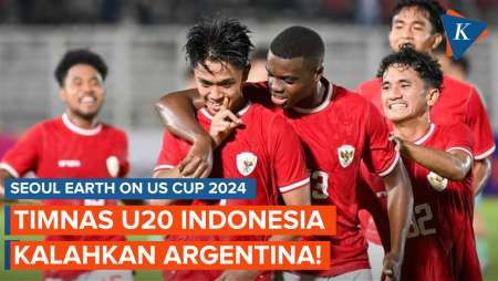 Hasil Timnas U20 Indonesia Vs Argentina, Garuda Muda Menang Comeback 2-1!