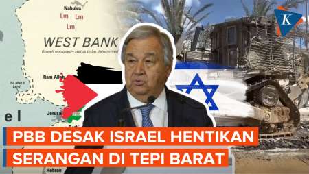 PBB Desak Israel Hentikan Serangan Militer di Tepi Barat Palestina