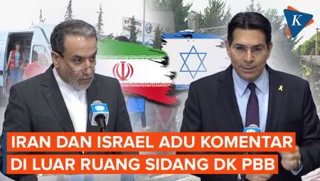 Perwakilan Iran dan Israel Saling Beradu di Luar Ruang Sidang DK PBB