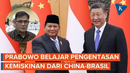 Prabowo Kunker ke China-Brasil, Belajar Pengentasan Kemiskinan 