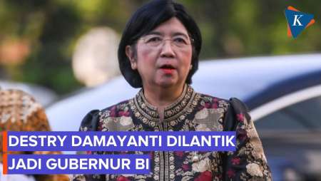 Destry Damayanti Dilantik Jadi Gubernur BI, Bersumpah Tak Korupsi