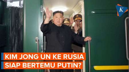 Detik-detik Kereta Lapis Baja Kim Jong Un Berangkat dari Korut ke Rusia