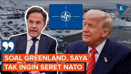 Sekjen NATO Tolak Bahas Greenland dengan Trump