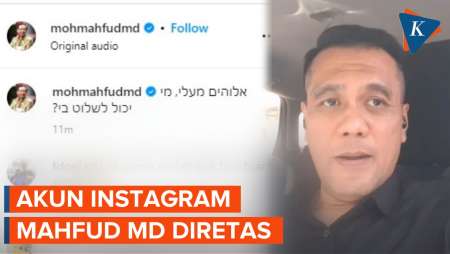 TPN Benarkan Akun Instagram Mahfud MD Diretas