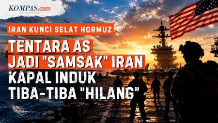 Bukti Iran Pegang Hormuz: Tentara AS Jadi Samsak Rudal Lagi, Kapal Induk "Menghilang" Dari Oman