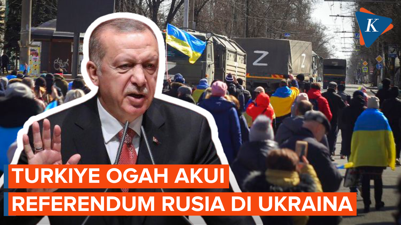 Turkiye Ogah Akui Referendum Rusia di Ukraina