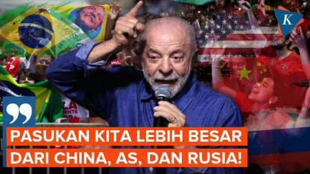 Menang Pilpres Brasil, Lula: Pasukan Kita Lebih Besar Dari China, AS, Dan Rusia!
