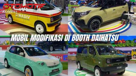 Modifikasi Mobil Di Booth Daihatsu | Granmax, Rocky, Sigra, Hingga Ayla Modifikasi Ada Di Sini