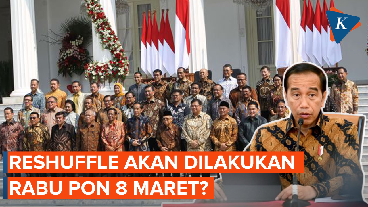 Kata Jokowi Soal Kabar Reshuffle pada Rabu Pon 8 Maret